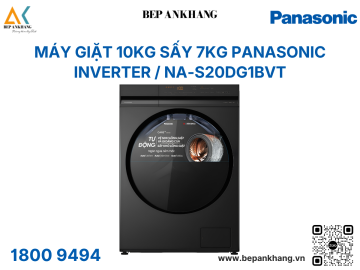 Máy giặt 10kg sấy 7kg Panasonic Inverter / NA-S20DG1BVT